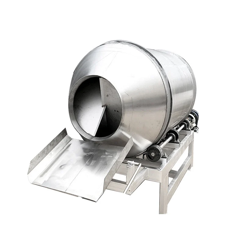 

60KG/100KG Large Concrete Mixer Stainless Steel Rolling Cement Drum Mixing Machine Chemical Raw Material Powder Mixing Equipment