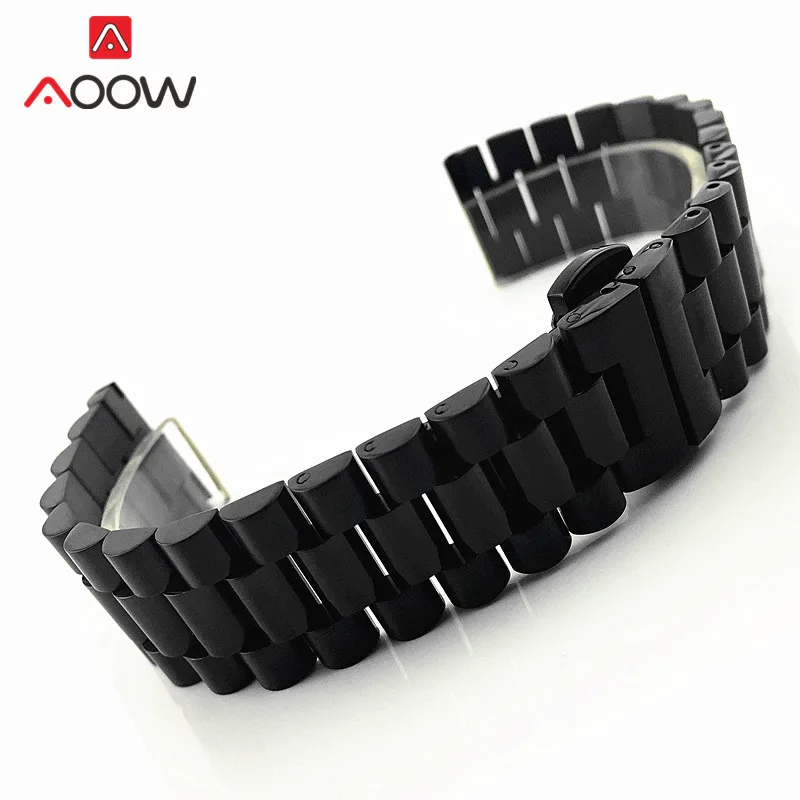 Т-образный ремешок с застежкой-бабочкой 18/20/22 мм