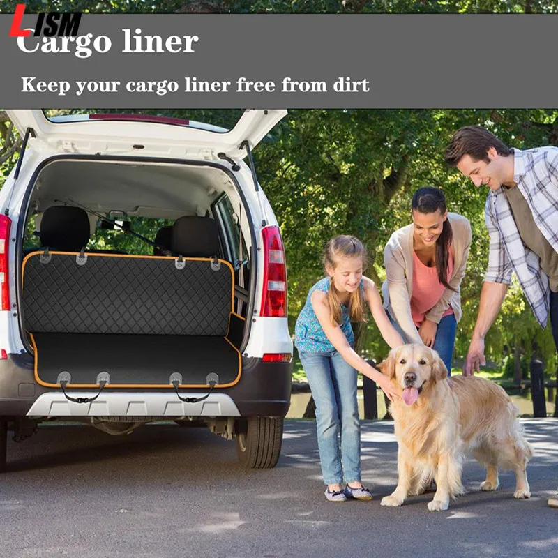 Bestellen Haustier Hund Auto Sitz Träger Matten Wasserdichte Abdeckung Hinten Zurück Decke Nicht-slip Klapp Kissen Matte Für Hunde Hängematte Protector