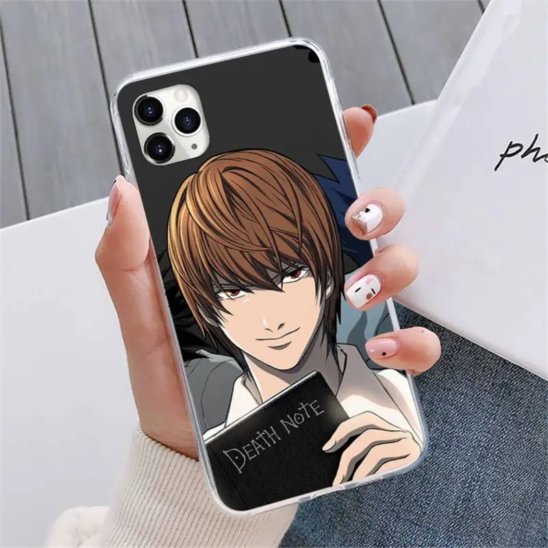 

Death Note Ryuk kira Phone Case For iphone 12 5 5s 5c se 6 6s 7 8 plus x xs xr 11 pro max mini