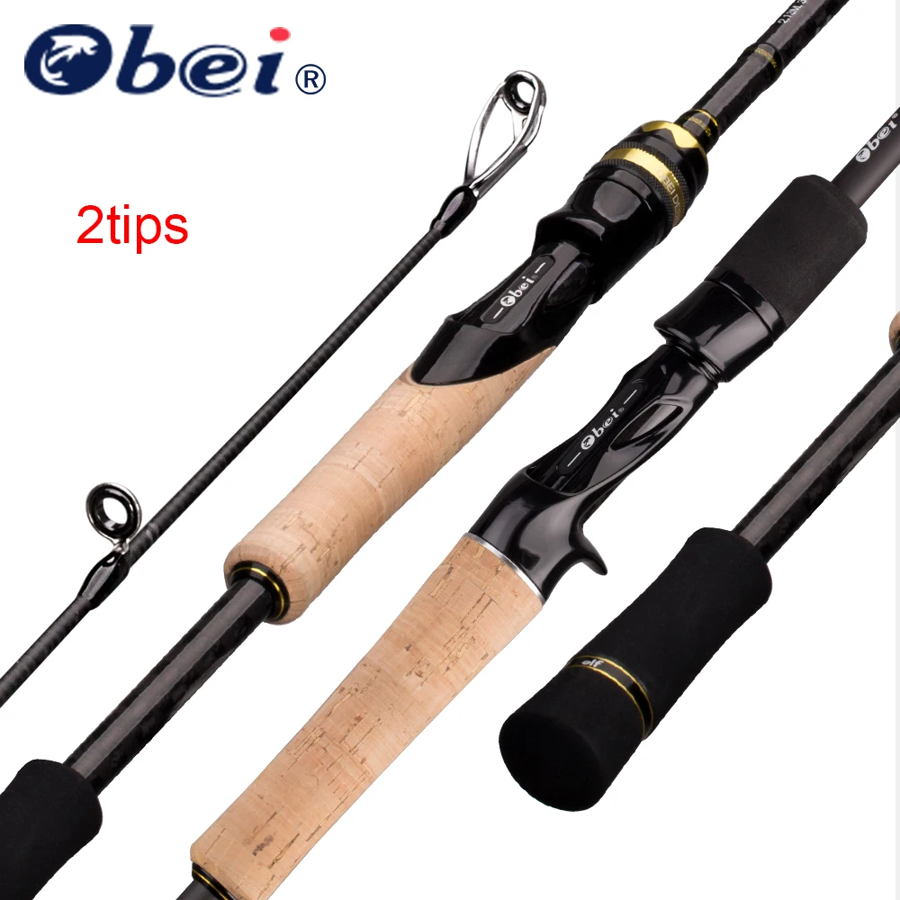 Obei elf спиннинг rod1.8 2 1 4 m/MH дорожная уличная приманка Двойные наконечники быстрая