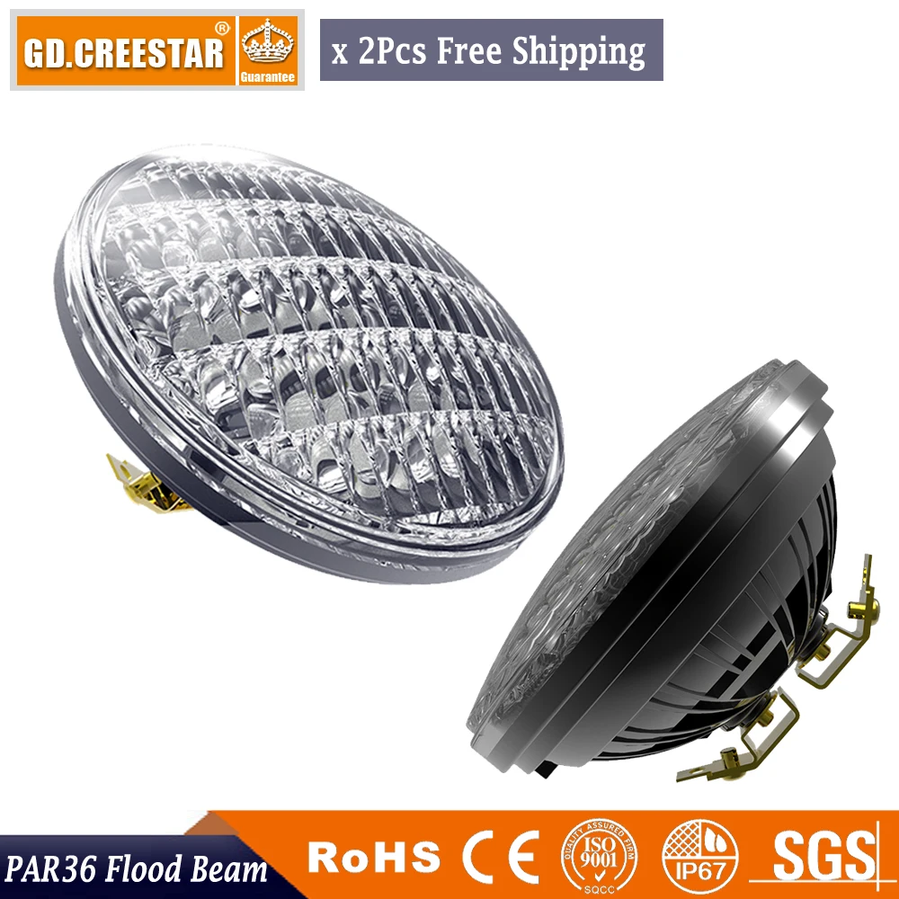 4 дюймовая круглая светодиодная фара для автомобиля грузовика рабосветильник