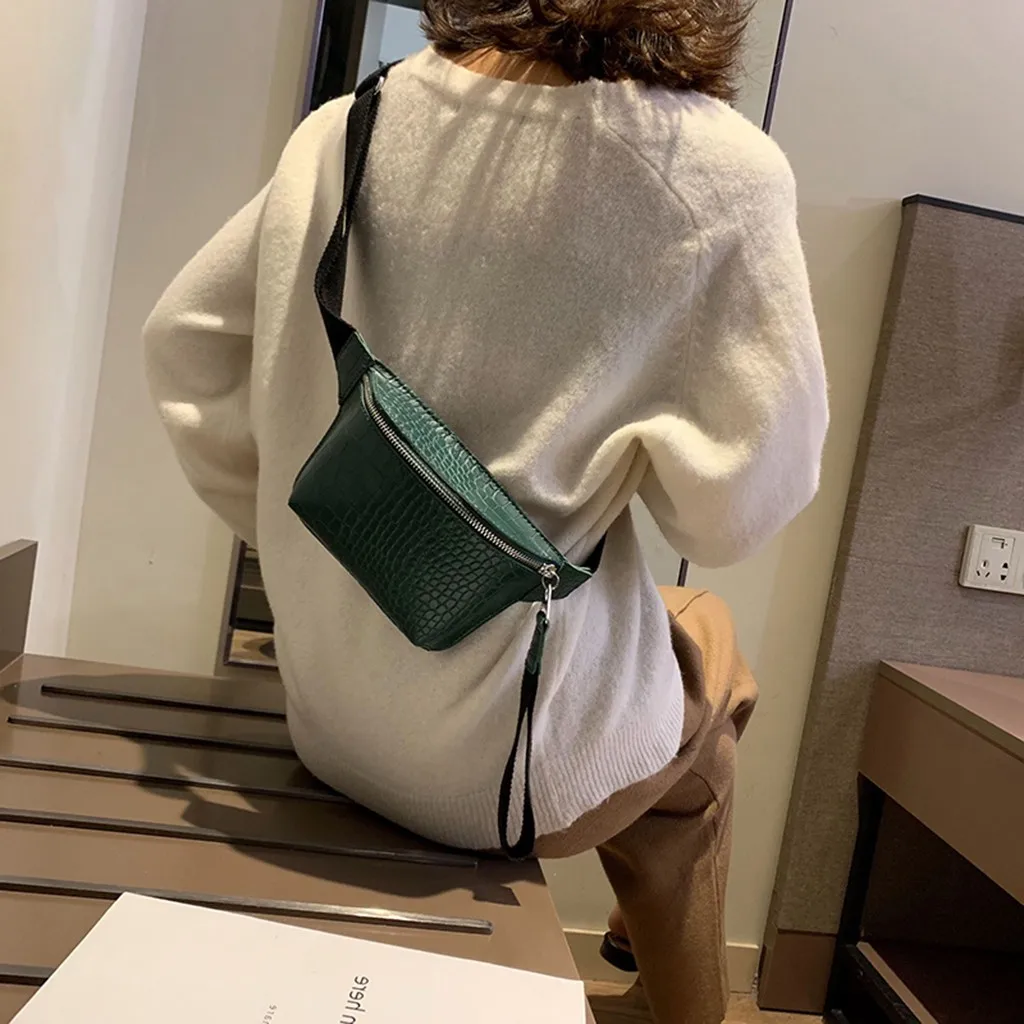 Женская сумка Кроссбоди из ПУ кожи мессенджер крокодиловой разных цветов