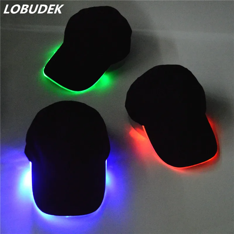 Светодиодный головной фонарь с регулируемым цветом Кепка подсветкой