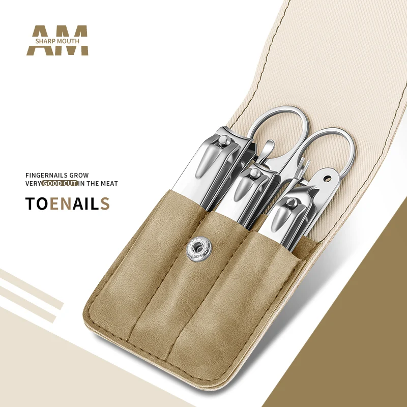 

Beauty And Health Tools Stainless Steel Nail Clippers Set 7 Pieces For Manicure Care Kit That Can be Carried Around Trimmers