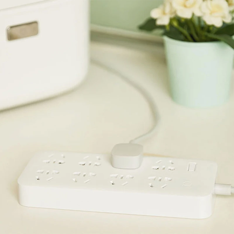 Блок питания Xiaomi Mijia без usb 3 6 8 портов разъем для вкл./выкл. 2500 Вт 10 А 250 В защита от