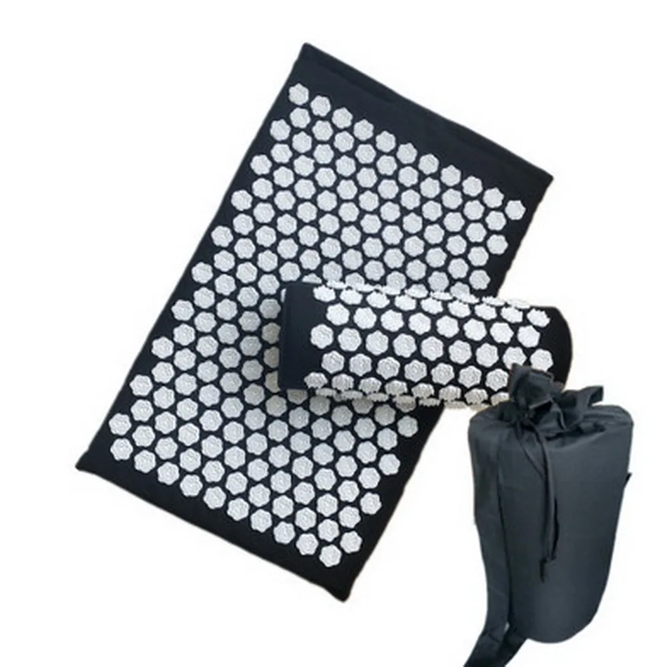 3 шт/компл лотоса коврик для иглоукалывания массажа йоги в стиле пэчворк