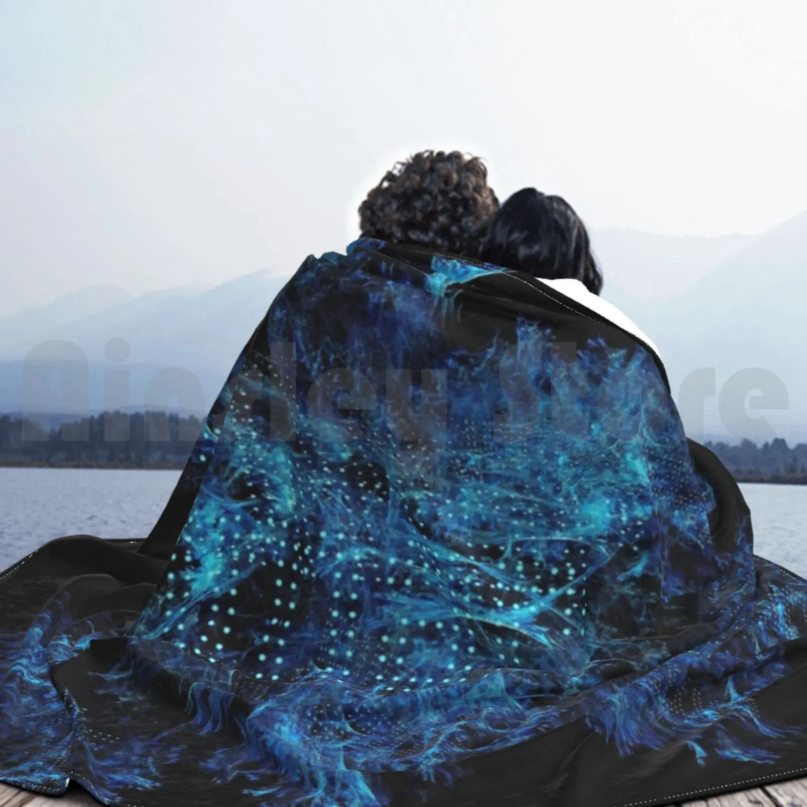 Da Fs Omar s имя Onfx? Одеяло модное на заказ 2588 Ohdz огни абстрактный крутой цвет Фрактал