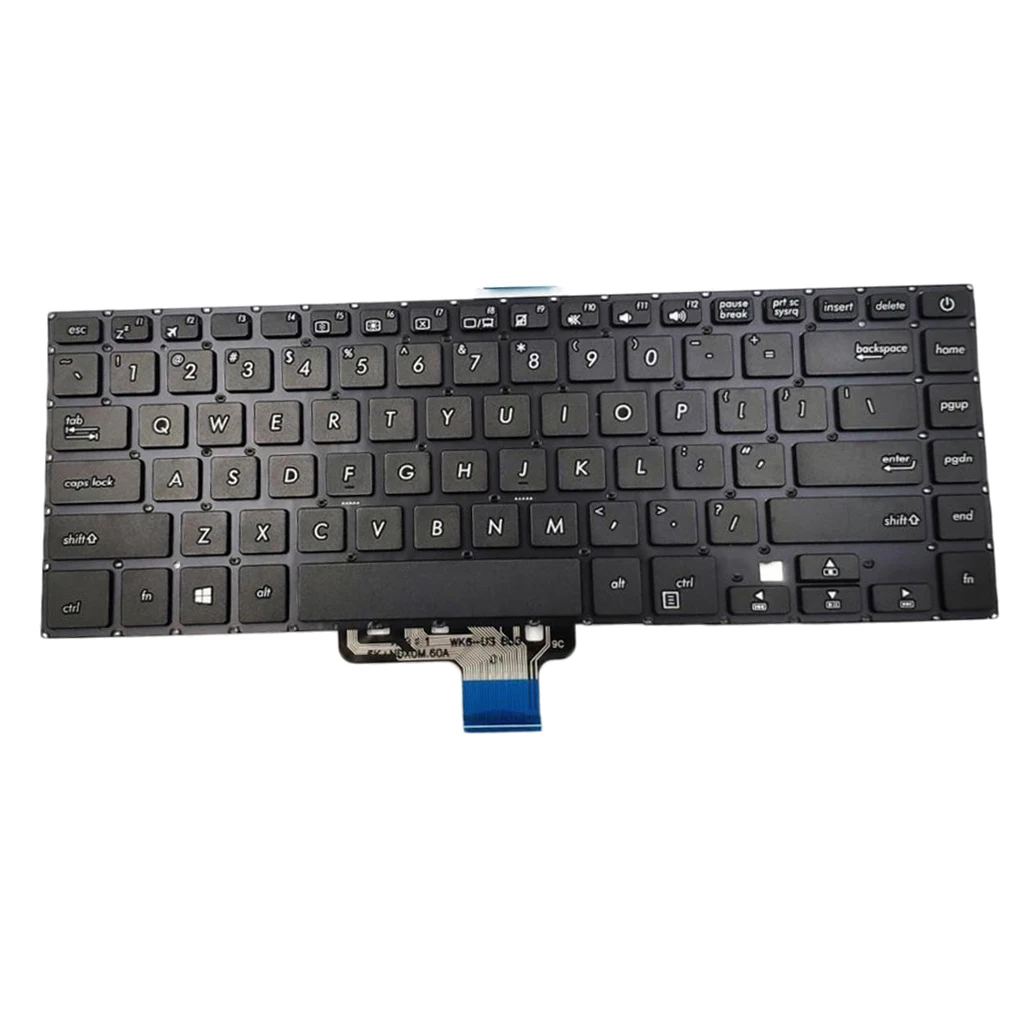 

US Layout Replacement Laptop Keyboard for Asus VivoBook S510 S510U S510UA S510UA-DS51 S510UA-DS71 S510UA-RB31 S510UA-RS31