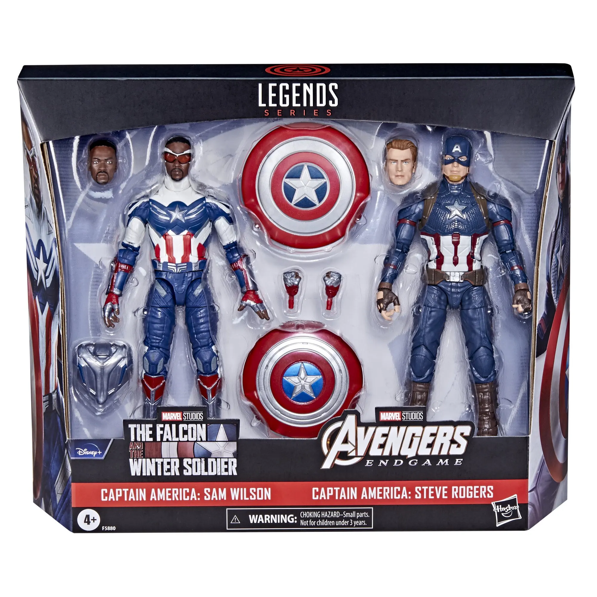 

Marvel Legends The Falcon And The Winter Soldier Sam Wilson Endgame Captain America Steve Rogers 6" Action Figure Toys