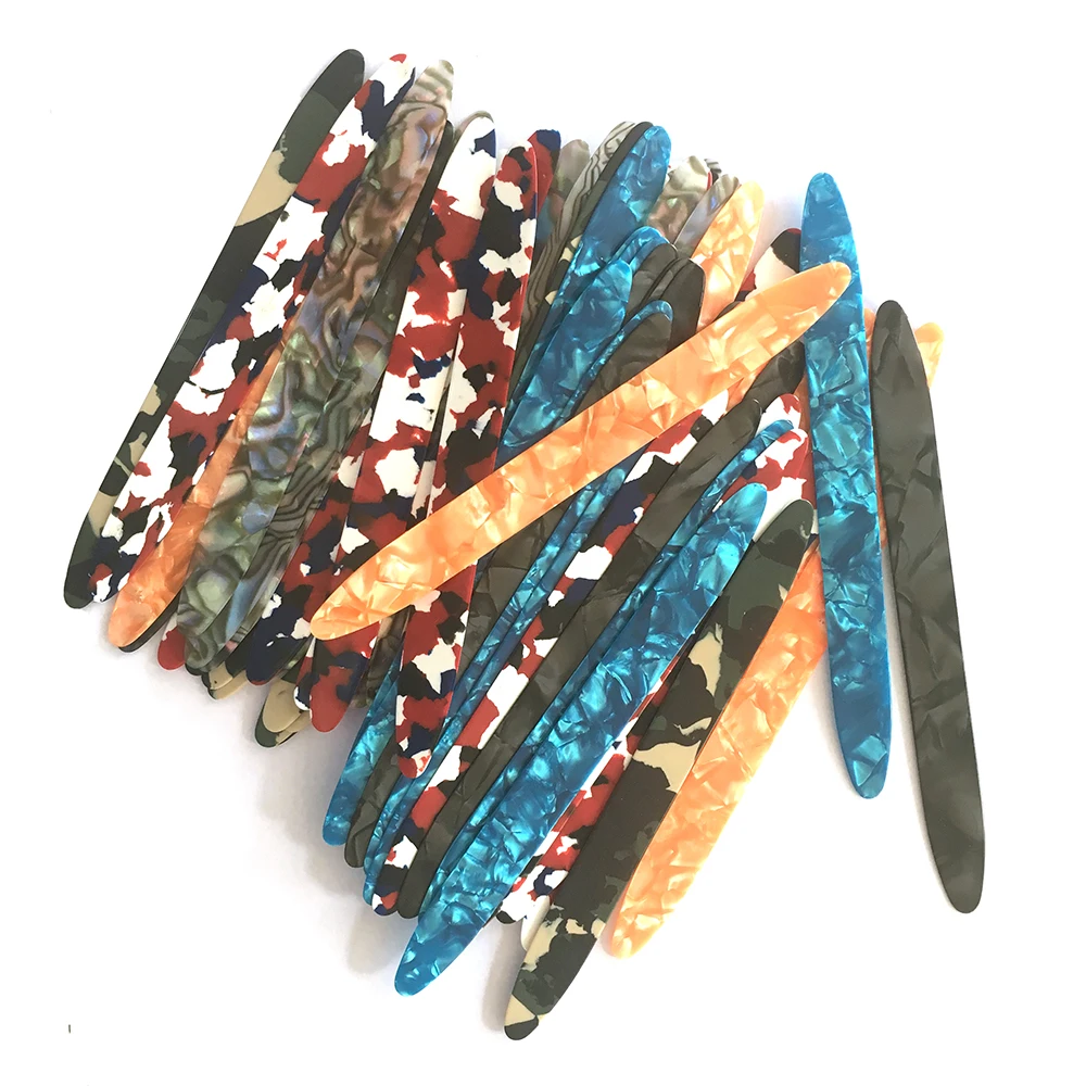 Множество 50 шт. медиаторов для борьбы с целлулоидными волосами уд медиаторы Reeshe