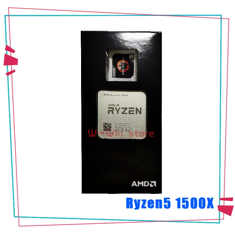 Новый AMD Ryzen 5 1500X R5 3 ГГц четырехъядерный Восьмиядерный процессор L3 = 16 м 65 Вт