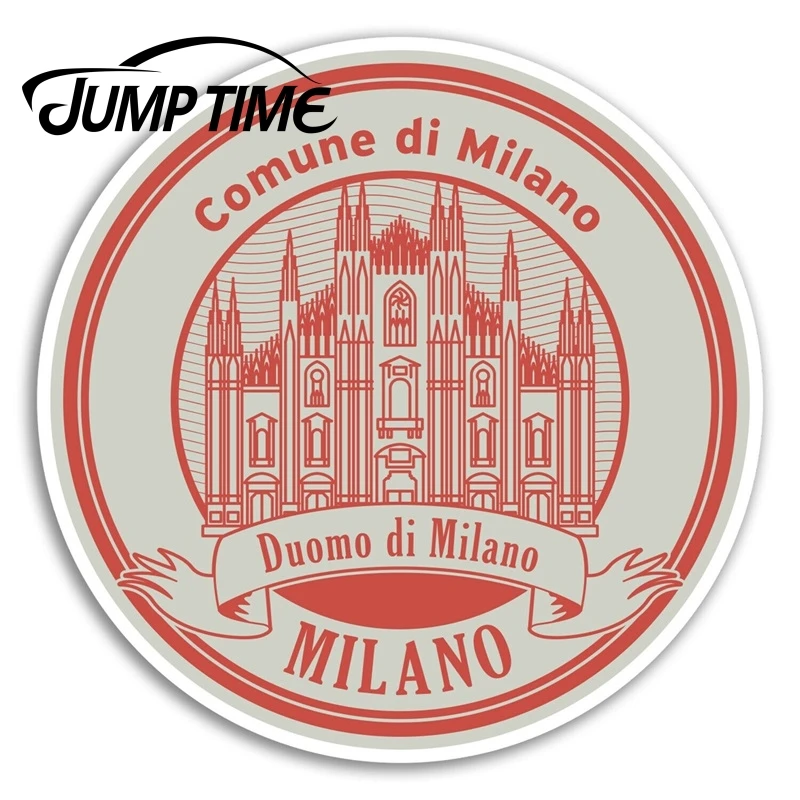 Наклейка из винила Milano Time s Milan итальянская наклейка ЕС Путешествие