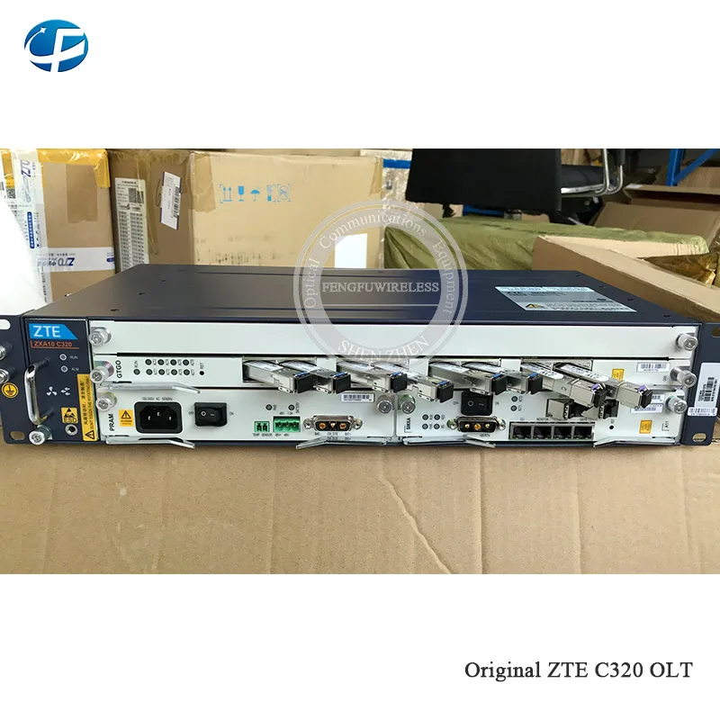 Мини zte C320 GPON OLT с 10GE SMXA/3+ 1* коляска+ 8pon GTGO C+ con 8 шт. sfp