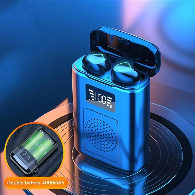 

M6 TWS Touch Control Bluetooth Wireless Headphones with Speaker flashlight Sport Waterproof Earphones Wireless Headsets Earbuds