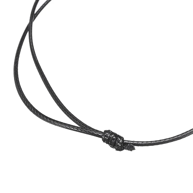 Трендовые черные кожаные браслеты с подвеской из лавы для женщин и мужчин