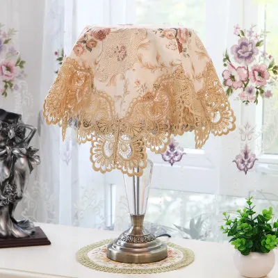 SBB принцесса стиль кружева Роскошная вышитая Пылезащитная крышка органза