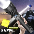 Супер мощные светодиодсветодиодный фонарики XHP90, масштабируемый фонарик XHP70, USB Перезаряжаемый фонарь, водонепроницаемый фонарь для использования в кемпинге 1865026650, наружная дверь