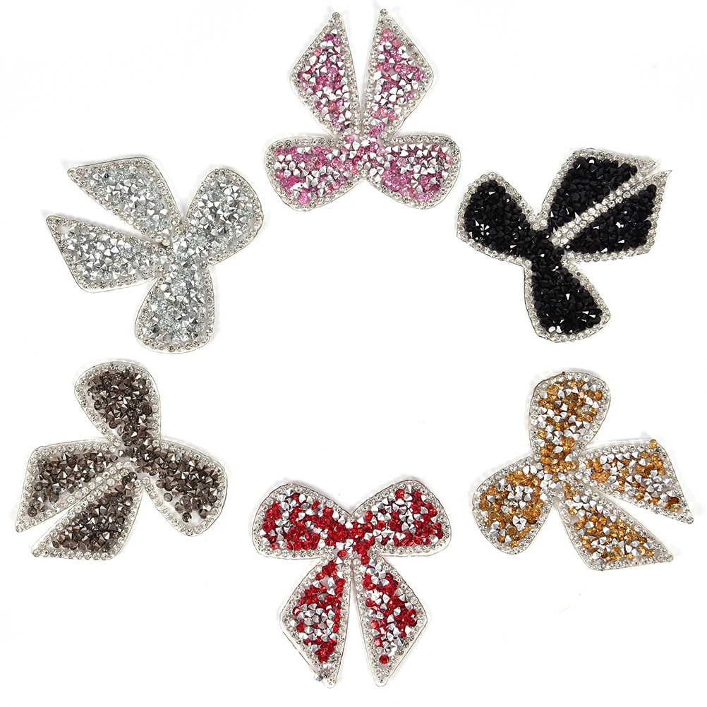 1 шт. 3D нашивки с бантом вышивка модный бренд наклейка для футболки переводная