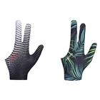 Кроссовки из 2 предметов бильярдный кий стрелки 3 пальца Бильярд Перчатка для левой руки снукер перчатки