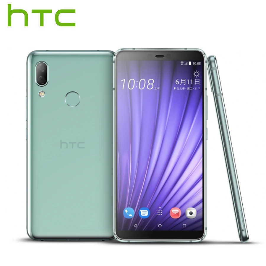 Мобильный телефон htc U19E 4G LTE 6," 1080x2160p 6 ГБ ОЗУ 128 Гб ПЗУ две sim-карты Snapdragon710 Восьмиядерный NFC 3930 мАч Android 9,0