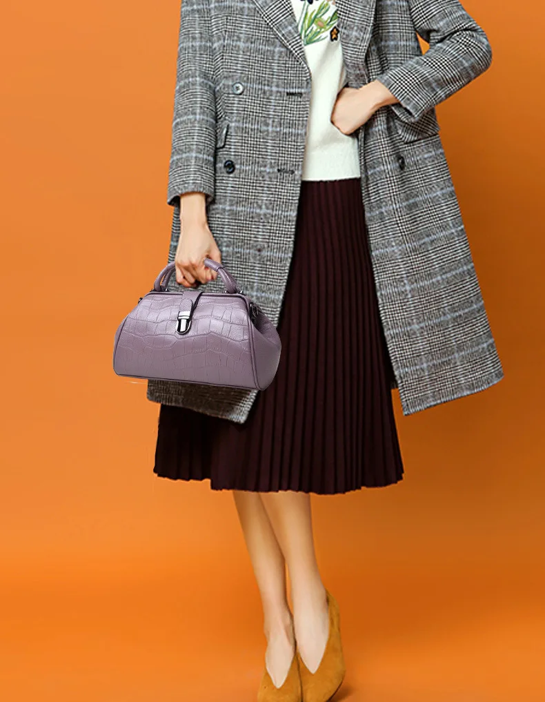 

WOMEN'S Leather Bags Shoulder Bag Fashion 2020 New Style Women's One-Shoulder Handbag