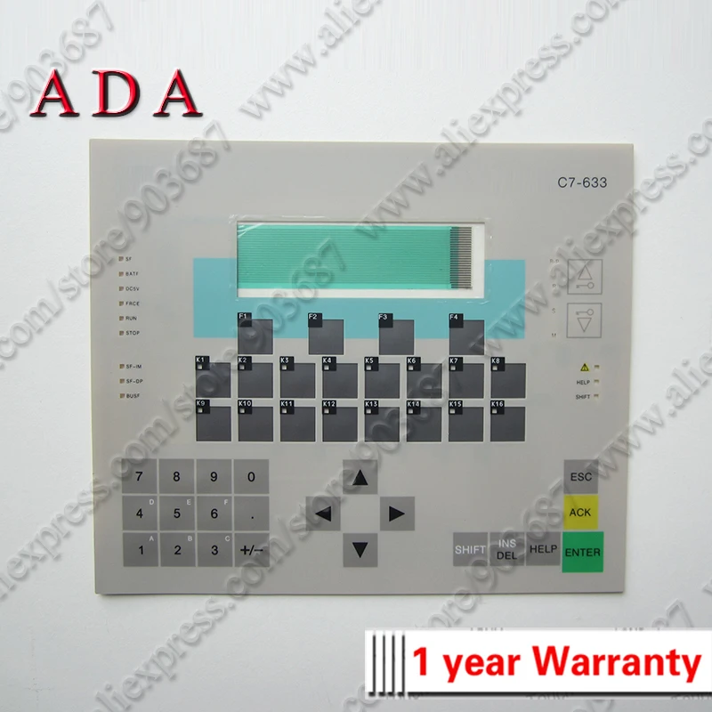 6ES7633 2BF02 0AE3 C7 633 переключатель мембранной клавиатуры для 6ES7 0AE3|switch switch|switch keypadswitch