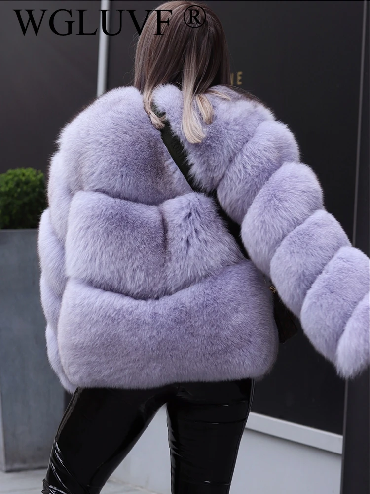 European and American fashion warm fur coat real fox fur coat natural fox fur jacket hat plus hood ins support retail wholesale