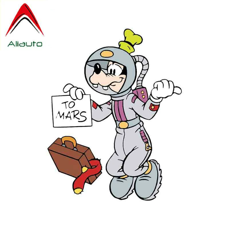 

Aliauto for Astronaut Goofy Car Stickers JDM Waterproof RV VAN Decal 3D Auto Accessories Graphics Cartoon Decal Vinyl,13cm*10cm