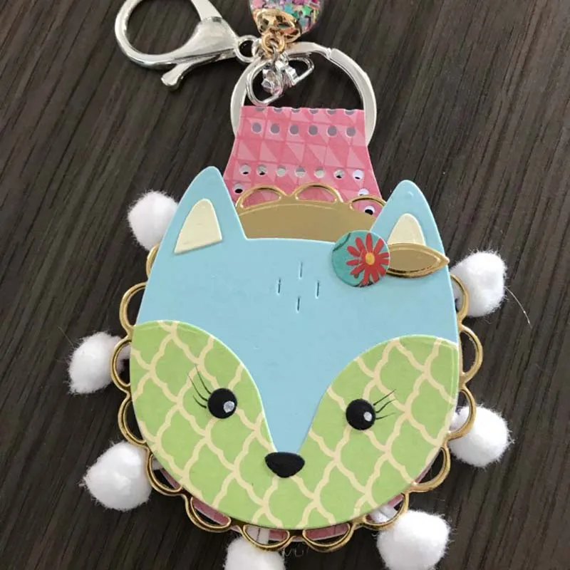 Металлические штампы для вырезания форма новые животные карточки скрапбукинга