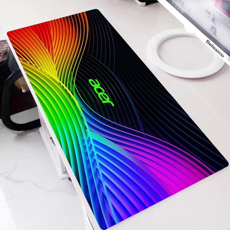 

Large Gaming Mouse Pad Acer Logo Computer Desk Mat XXL 900X400 Rubber Mousepad Mouse Keyboard Accessories Notebook Desk Mat LOL