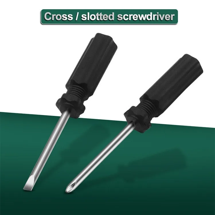 

10Pcs Screwdriver Set Mini Cross Slotted Head Precision Screwdriver For Toys Watch Eyeglass Hand Repair Tool