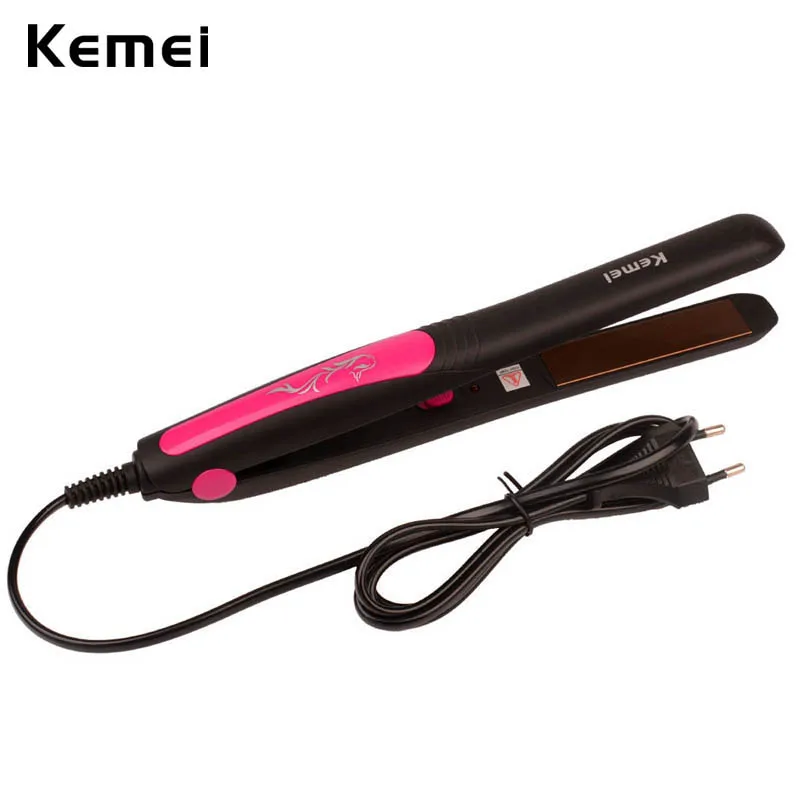 Kemei KM-329, профессиональные выпрямители, электрический выпрямитель для бороды, выпрямитель для волос, плоский утюг, быстрый разогрев, KM-328, инструменты для укладки