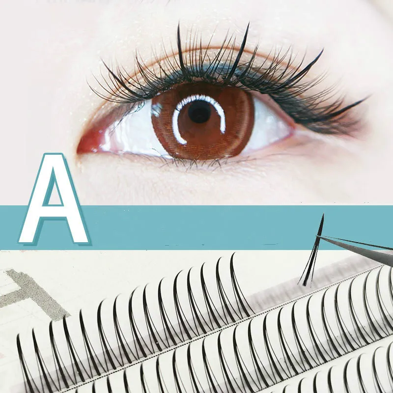 

Professional eyelash extension artificial a-shaped hair grafting false eyelashes natural artificial false eyelashes