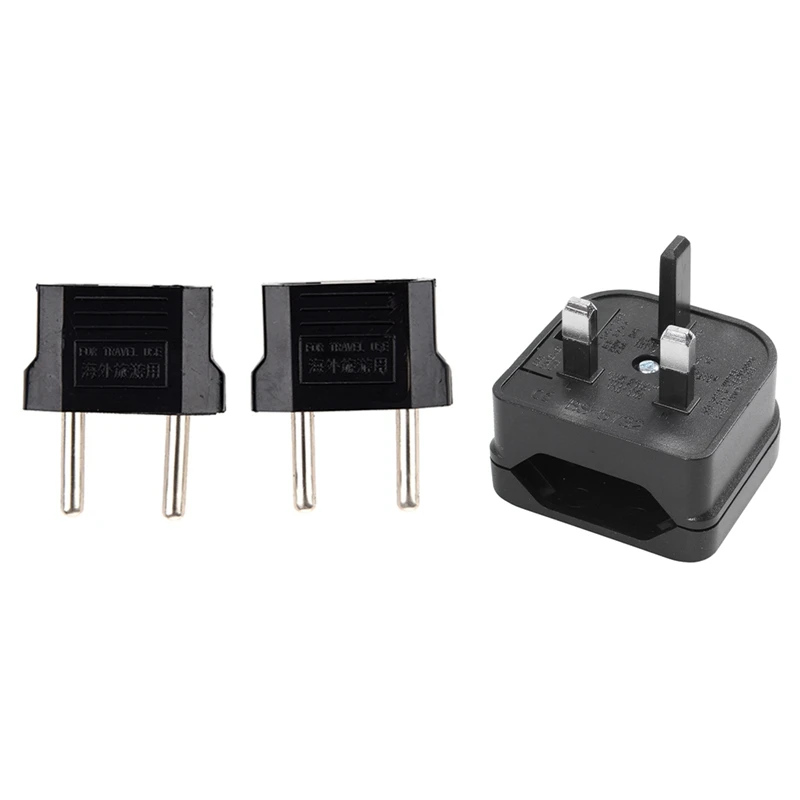 

Переходник RISE-2 X с американской на европейскую стандарту, переходник с 2 Pin на 3 Pin