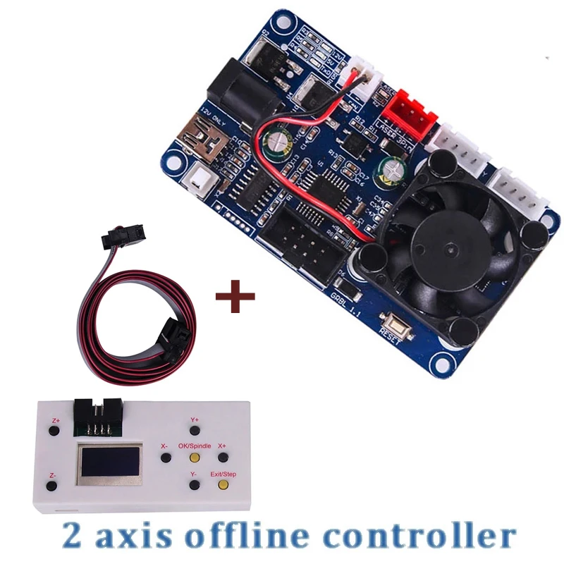 Модернизированное 3 х осевой в автономном режиме Управление Доска GRBL 1 USB Порты и
