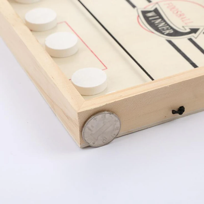 Деревянная настольная хоккейная игра Φ интерактивная игрушка родитель-ребенок