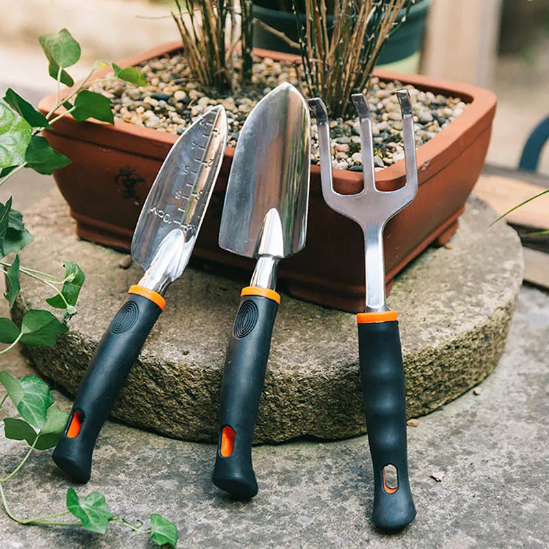 

Flower Shovel Flower Gardening Tool Set Three-piece Succulent Iron Shovel Flower Shovel Household Dig Soil And Plant Flowers
