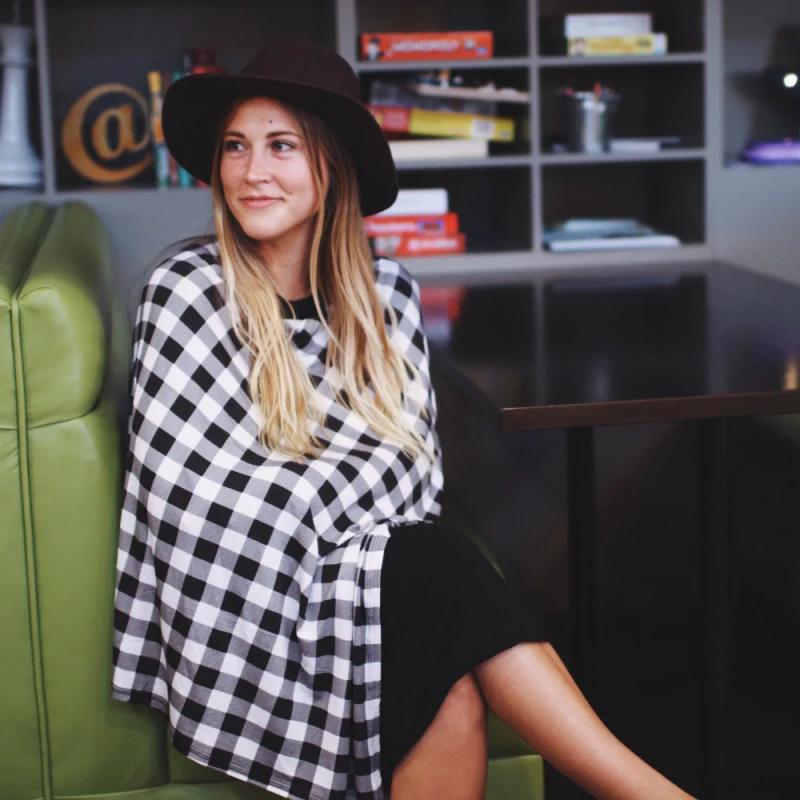 

New Breathable Mother Breastfeeding Cover Breastfeeding Cover Baby Infant Breathable Cotton Muslin Nursing Cloth Baby Wrap Car C