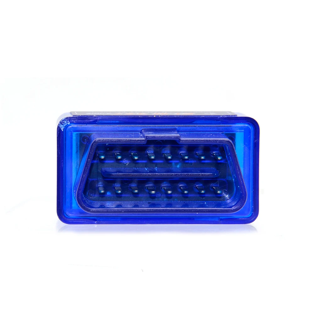 1 шт. Лидер продаж Супер Мини OBD V2.1 Bluetooth ELM 327 OBD2 сканер ELM327 белый синий 2 цвета на