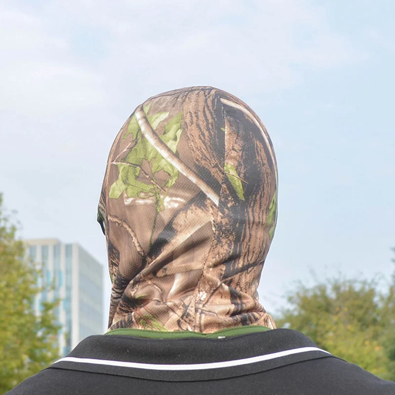 Камуфляжная Женская Мужская охотничья Полнолицевая шапка ветрозащитная