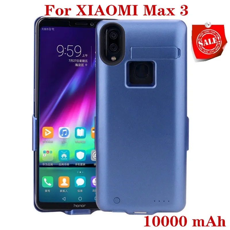 Чехол для зарядного устройства Xiaomi Mi Max 3 10000 мАч внешняя крышка смартфона power Bank для Xiaomi Mi Max 3