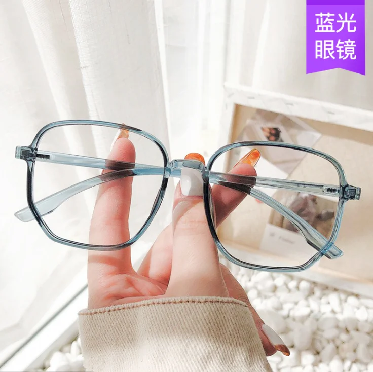 Новые модные полигональные анти синие очки в сеточку знаменитостей с такой же