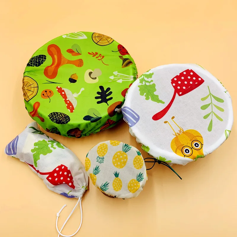 Веганская многоразовая пищевая упаковка без пчелиного воска Органическая чаша с