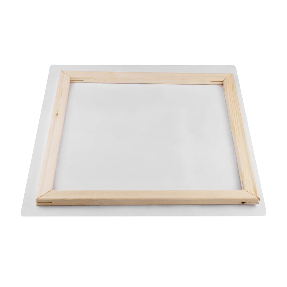 

Buckle Style Natural Wood Frame Canvas Stretcher Frame For Wall Canvas Oil Painting Large Size DIY Picture Poster Wall Frame