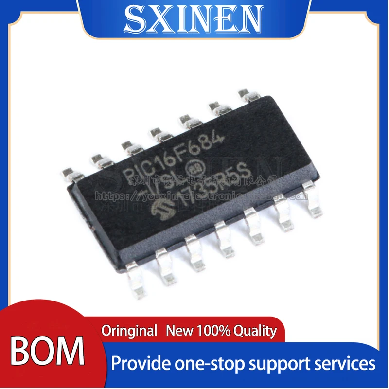 

10PCS ,SMD PIC16F684-I/SL SOIC-14 Microcontroller/8-bit Chip