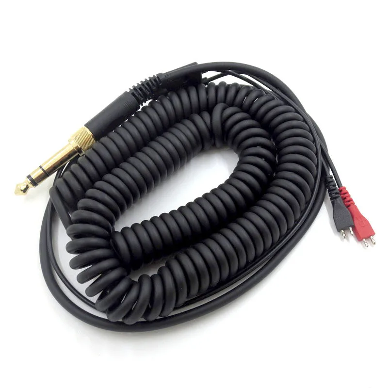 6 5 мм адаптер для наушников сменный пружинный кабель Sennheiser HD25 HD560 HD540 HD480 HD430 414 HD250