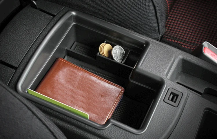 Центральный автомобильный подлокотник для хранения Коробка Nissan Qashqai J11 2014 2015 2016