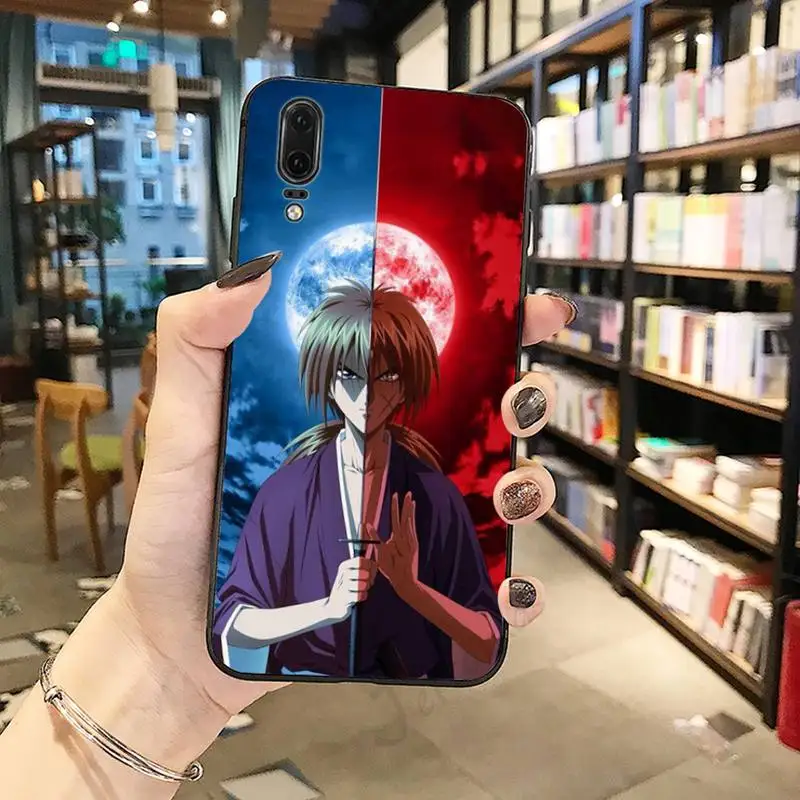

Rurouni Kenshin Japan anime Phone Case For Huawei honor Mate P 10 20 30 40 Pro 10i 9 10 20 8 x Lite