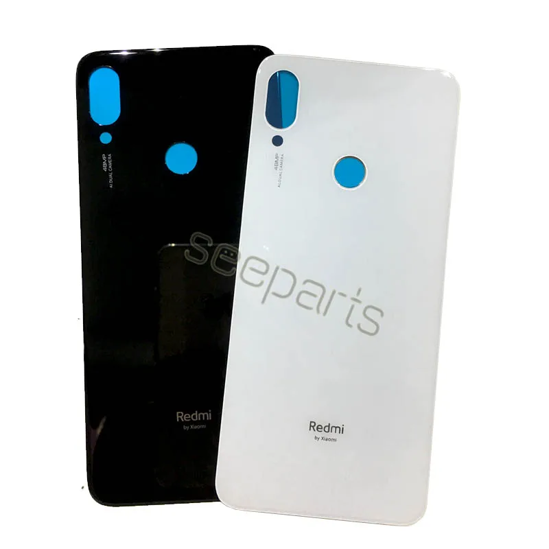 Redmi Note 7 Pro крышка батареи задняя дверь задняя крышка Корпус чехол средняя шасси запасные части для Xiaomi Redmi Note 7 задняя крышка